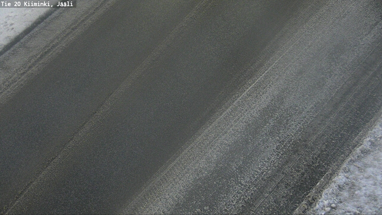 Weather Camera Image Väg 20 Uleåborg Kiiminki, Jääli, Oulu, Pohjois-Pohjanmaa