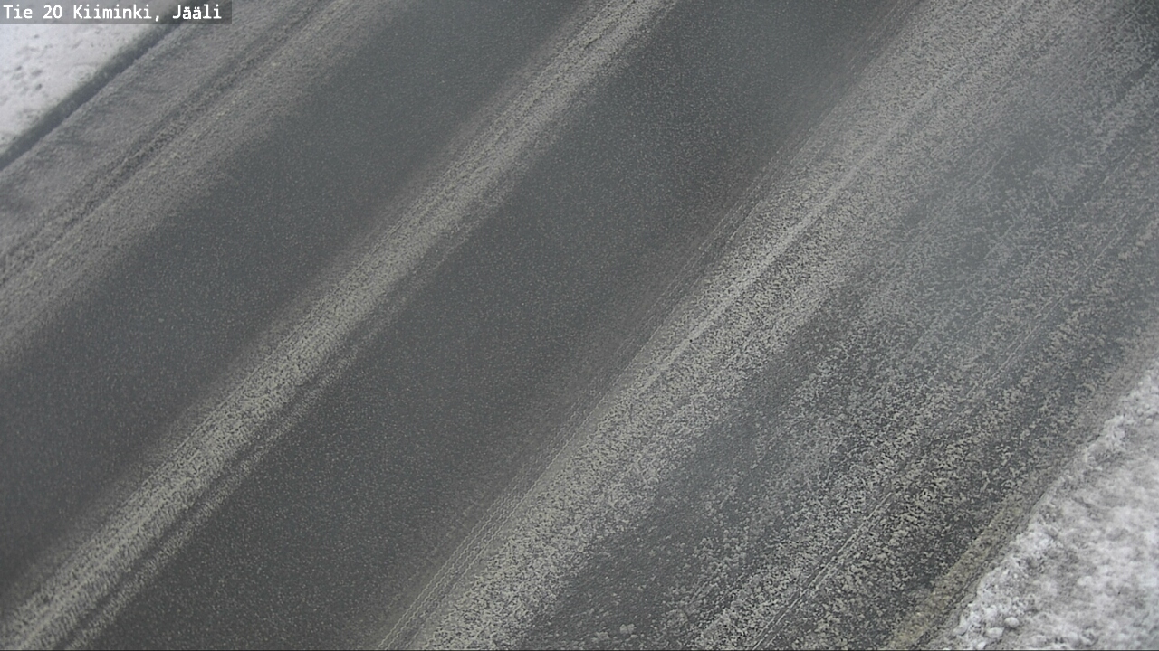 Weather Camera Image Road 20 Oulu Kiiminki, Jääli, Oulu, Pohjois-Pohjanmaa