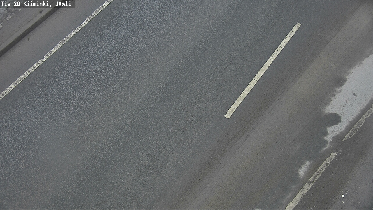 Weather Camera Image Road 20 Oulu Kiiminki, Jääli, Oulu, Pohjois-Pohjanmaa