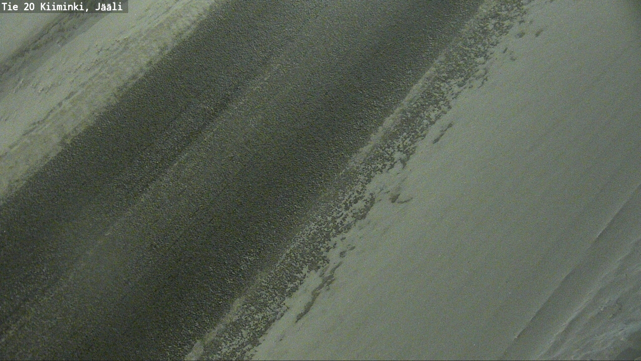 Weather Camera Image Road 20 Oulu Kiiminki, Jääli, Oulu, Pohjois-Pohjanmaa