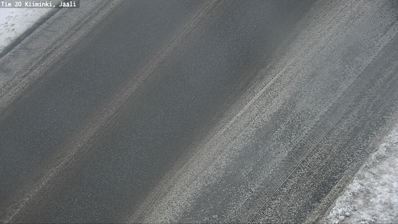 Weather Camera Image Road 20 Oulu Kiiminki, Jääli, Oulu, Pohjois-Pohjanmaa