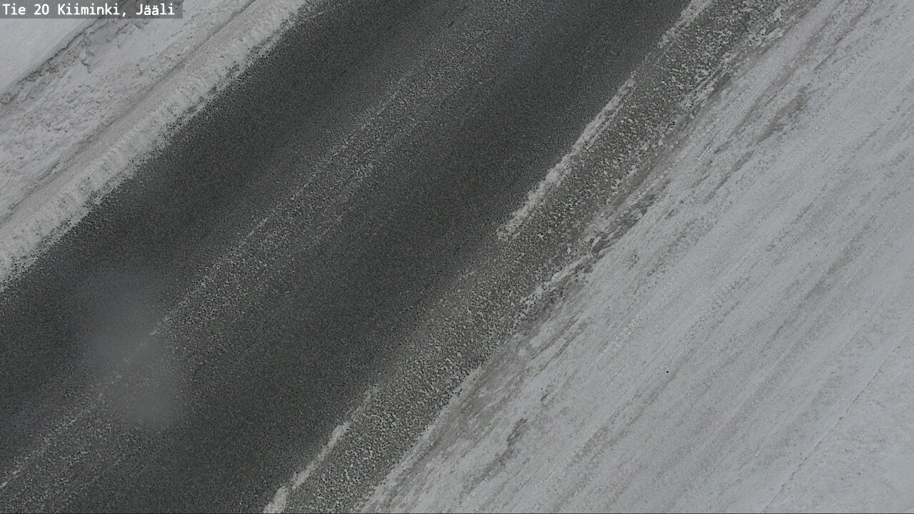 Weather Camera Image Väg 20 Uleåborg Kiiminki, Jääli, Oulu, Pohjois-Pohjanmaa