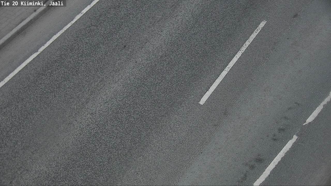 Weather Camera Image Väg 20 Uleåborg Kiiminki, Jääli, Oulu, Pohjois-Pohjanmaa