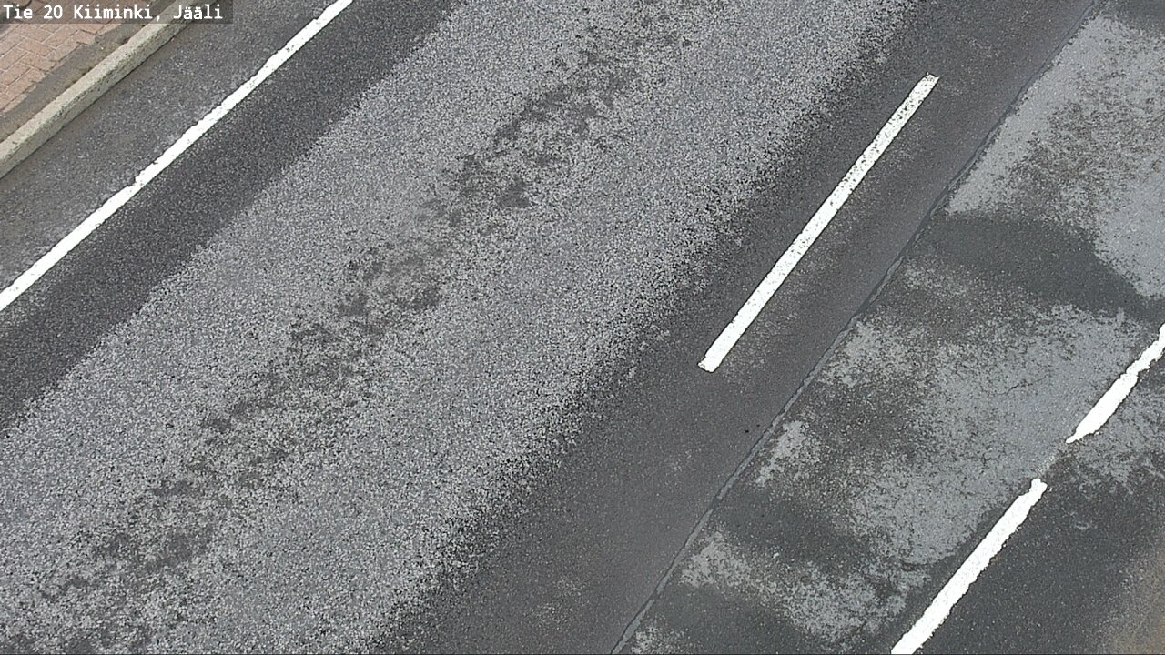 Weather Camera Image Väg 20 Uleåborg Kiiminki, Jääli, Oulu, Pohjois-Pohjanmaa