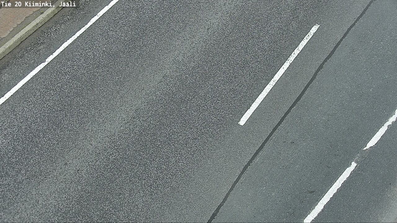Weather Camera Image Road 20 Oulu Kiiminki, Jääli, Oulu, Pohjois-Pohjanmaa