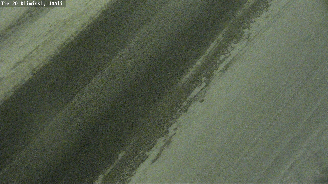 Weather Camera Image Road 20 Oulu Kiiminki, Jääli, Oulu, Pohjois-Pohjanmaa