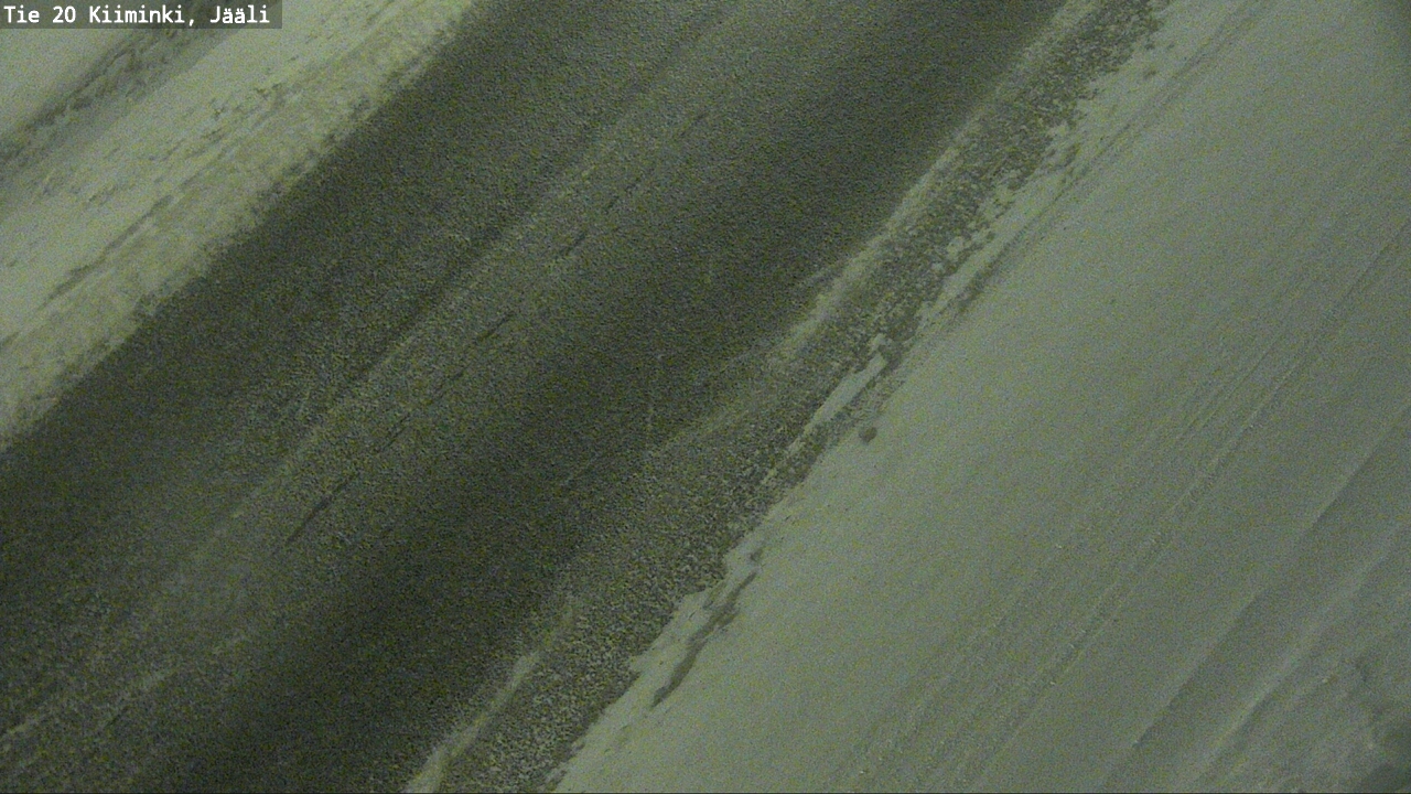Weather Camera Image Road 20 Oulu Kiiminki, Jääli, Oulu, Pohjois-Pohjanmaa