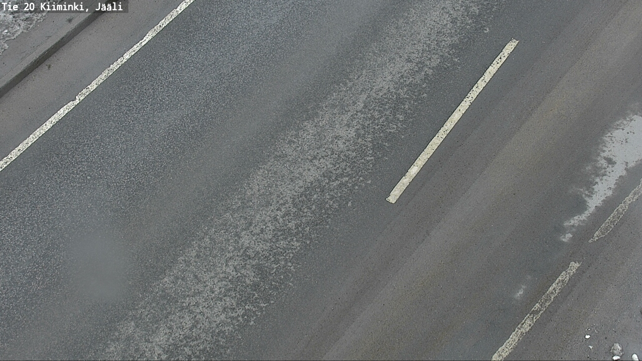 Weather Camera Image Road 20 Oulu Kiiminki, Jääli, Oulu, Pohjois-Pohjanmaa