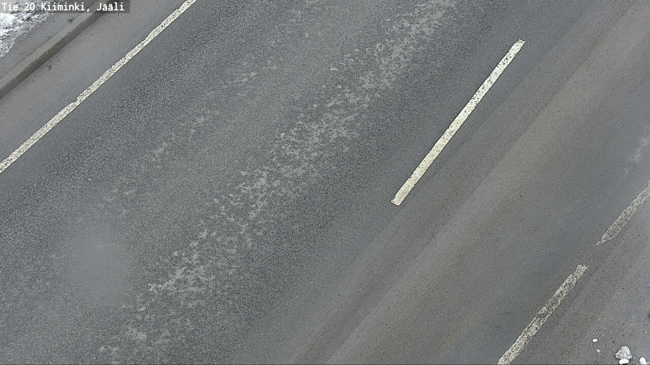 Weather Camera Image Väg 20 Uleåborg Kiiminki, Jääli, Oulu, Pohjois-Pohjanmaa