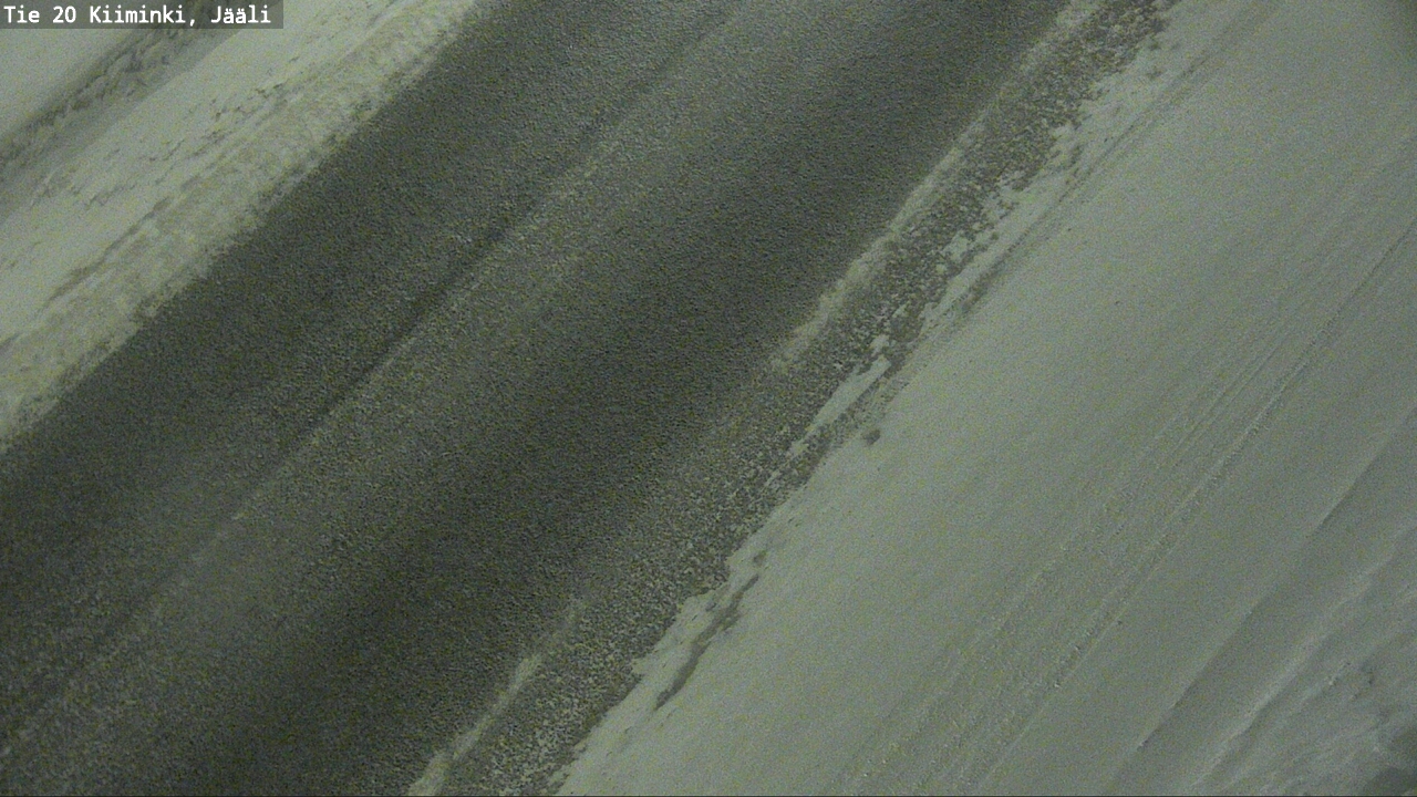 Weather Camera Image Road 20 Oulu Kiiminki, Jääli, Oulu, Pohjois-Pohjanmaa