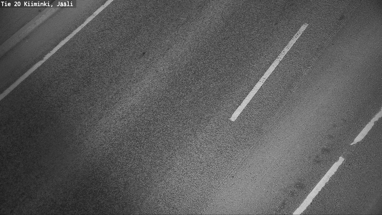 Weather Camera Image Road 20 Oulu Kiiminki, Jääli, Oulu, Pohjois-Pohjanmaa