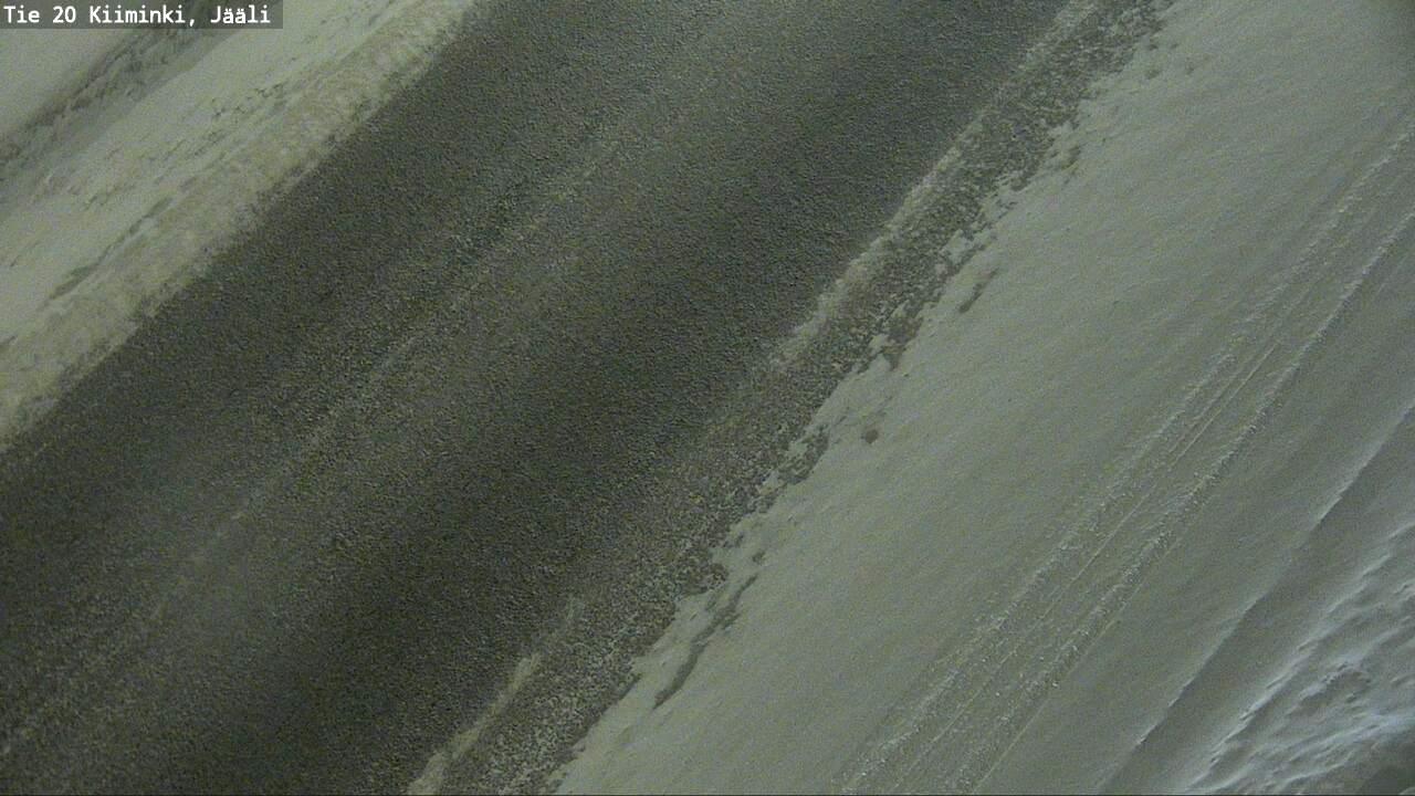 Weather Camera Image Road 20 Oulu Kiiminki, Jääli, Oulu, Pohjois-Pohjanmaa