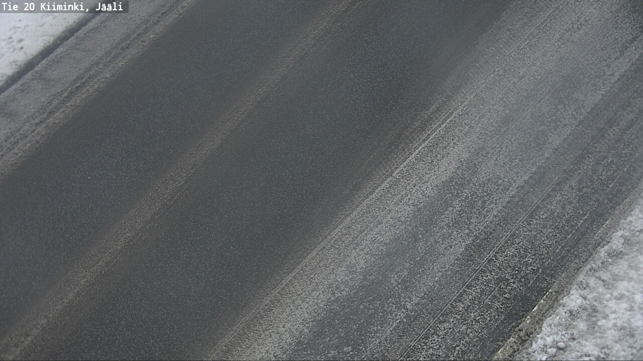 Weather Camera Image Road 20 Oulu Kiiminki, Jääli, Oulu, Pohjois-Pohjanmaa