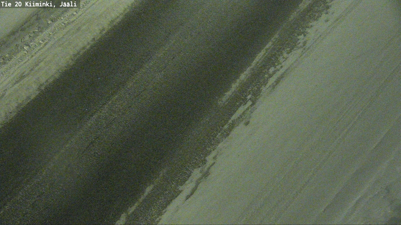 Weather Camera Image Road 20 Oulu Kiiminki, Jääli, Oulu, Pohjois-Pohjanmaa