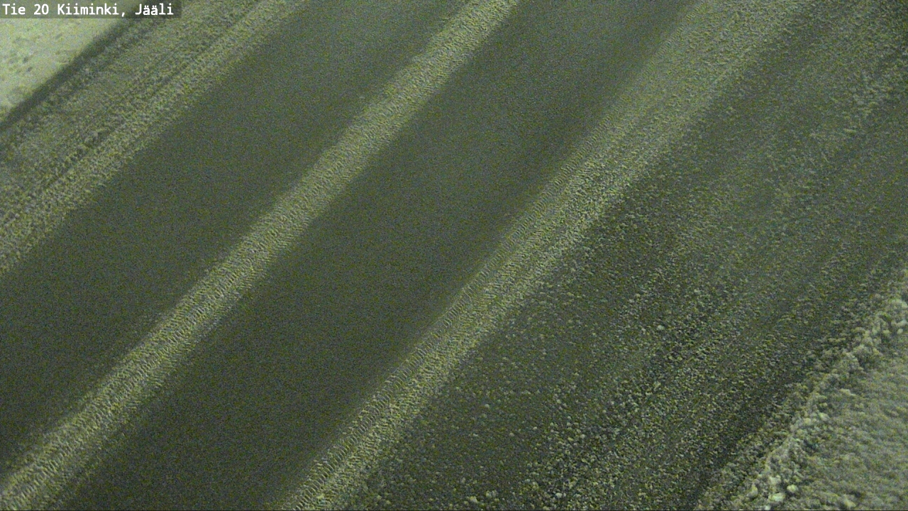 Weather Camera Image Road 20 Oulu Kiiminki, Jääli, Oulu, Pohjois-Pohjanmaa