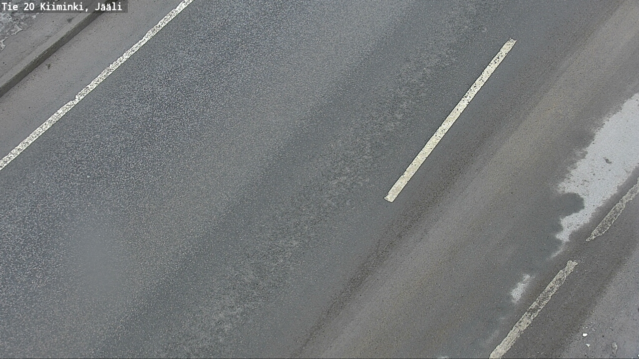 Weather Camera Image Road 20 Oulu Kiiminki, Jääli, Oulu, Pohjois-Pohjanmaa