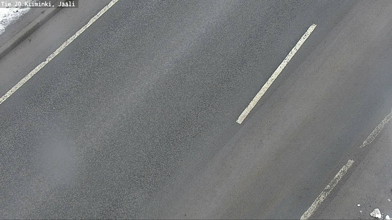 Weather Camera Image Väg 20 Uleåborg Kiiminki, Jääli, Oulu, Pohjois-Pohjanmaa