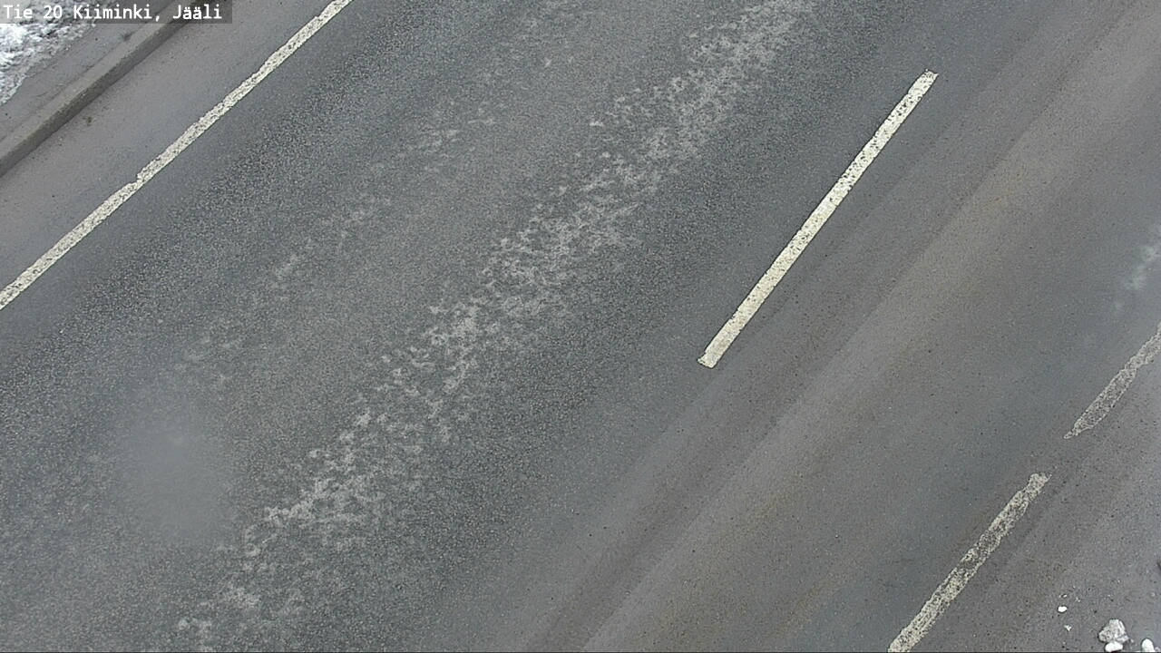 Weather Camera Image Väg 20 Uleåborg Kiiminki, Jääli, Oulu, Pohjois-Pohjanmaa