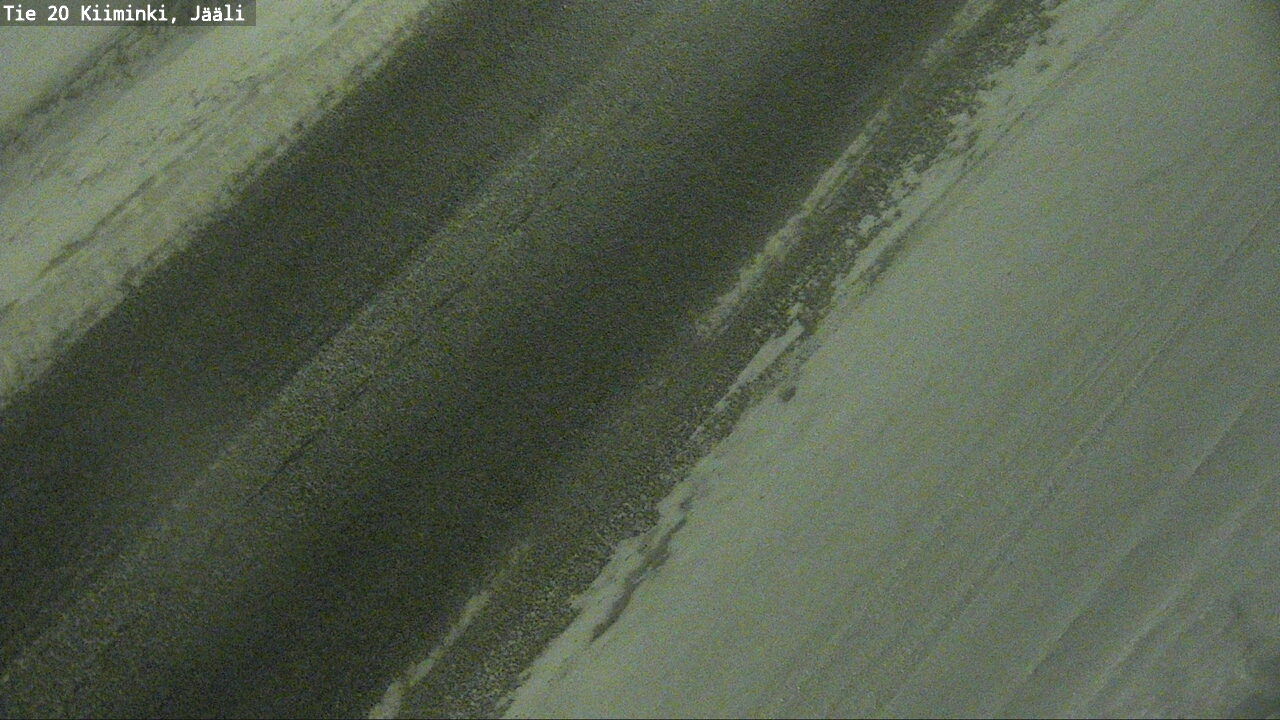 Weather Camera Image Road 20 Oulu Kiiminki, Jääli, Oulu, Pohjois-Pohjanmaa