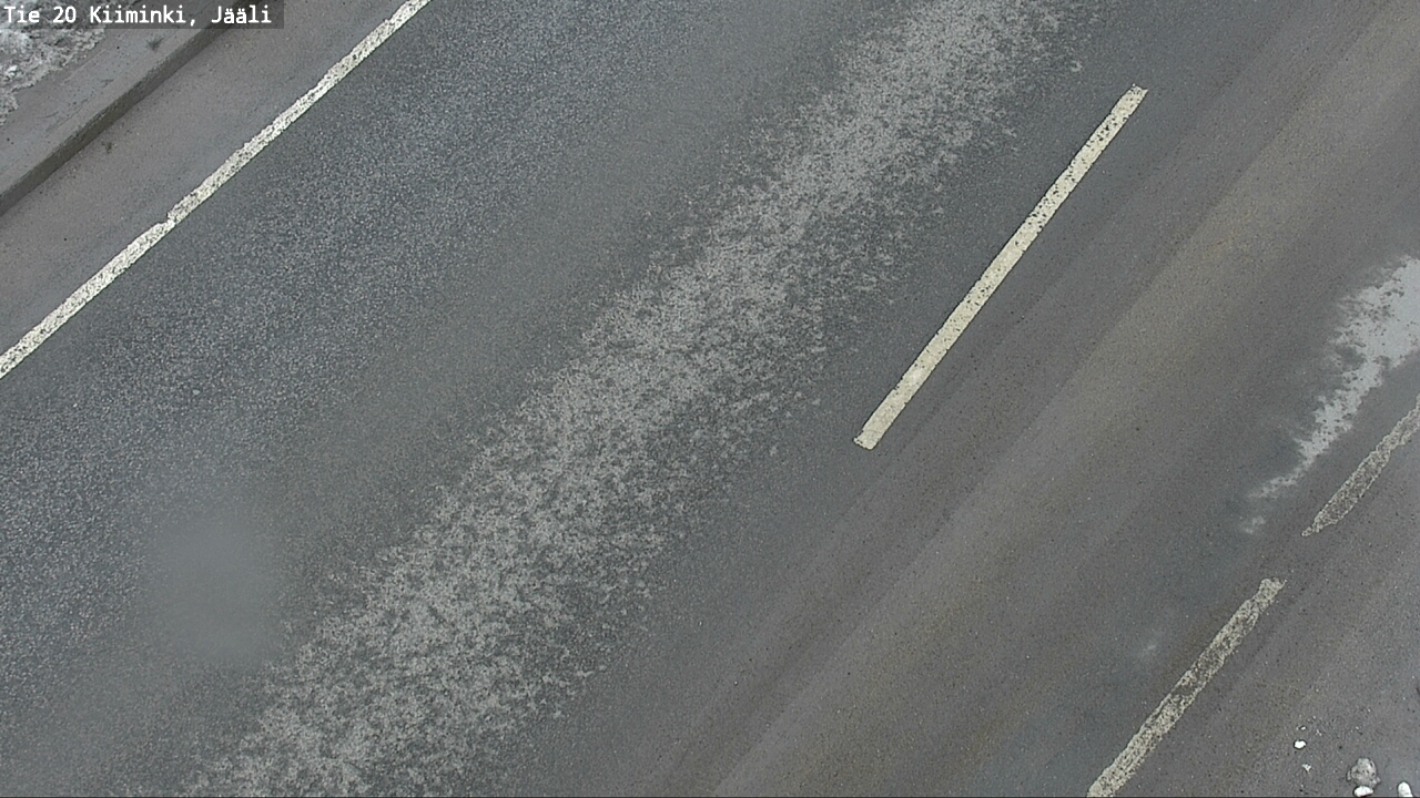 Weather Camera Image Road 20 Oulu Kiiminki, Jääli, Oulu, Pohjois-Pohjanmaa