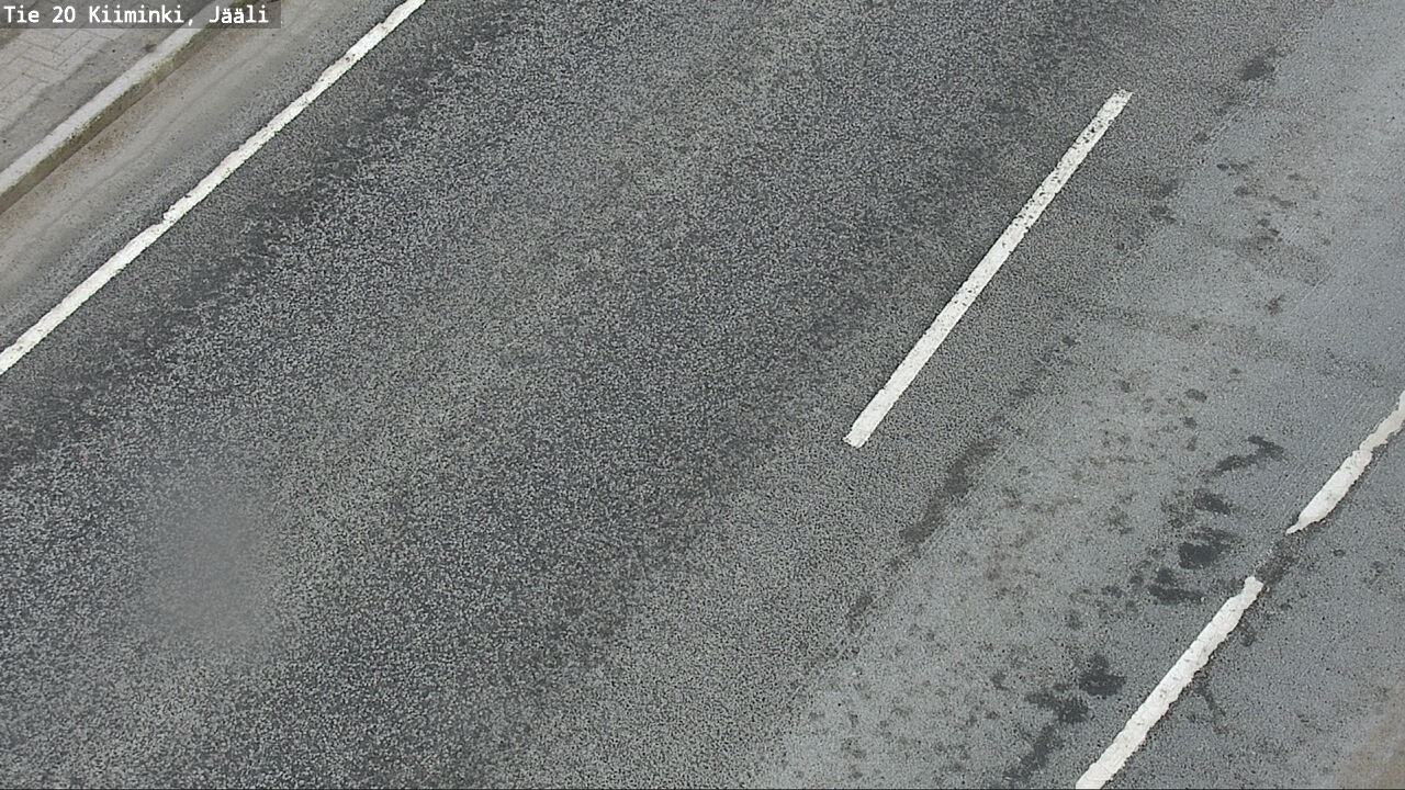 Weather Camera Image Road 20 Oulu Kiiminki, Jääli, Oulu, Pohjois-Pohjanmaa
