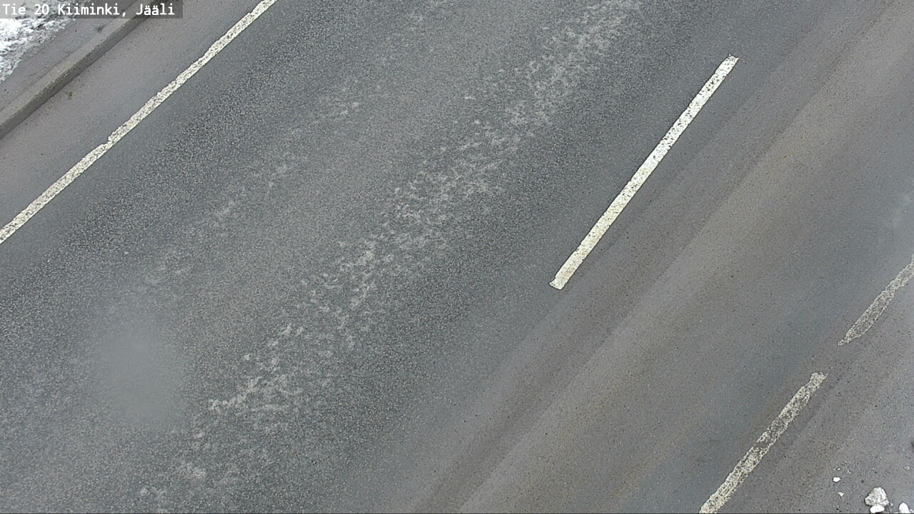 Weather Camera Image Väg 20 Uleåborg Kiiminki, Jääli, Oulu, Pohjois-Pohjanmaa