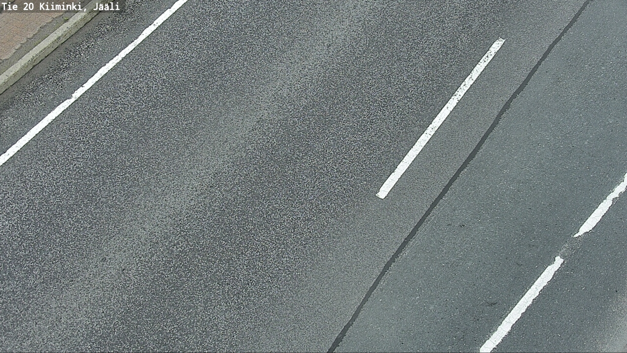 Weather Camera Image Road 20 Oulu Kiiminki, Jääli, Oulu, Pohjois-Pohjanmaa