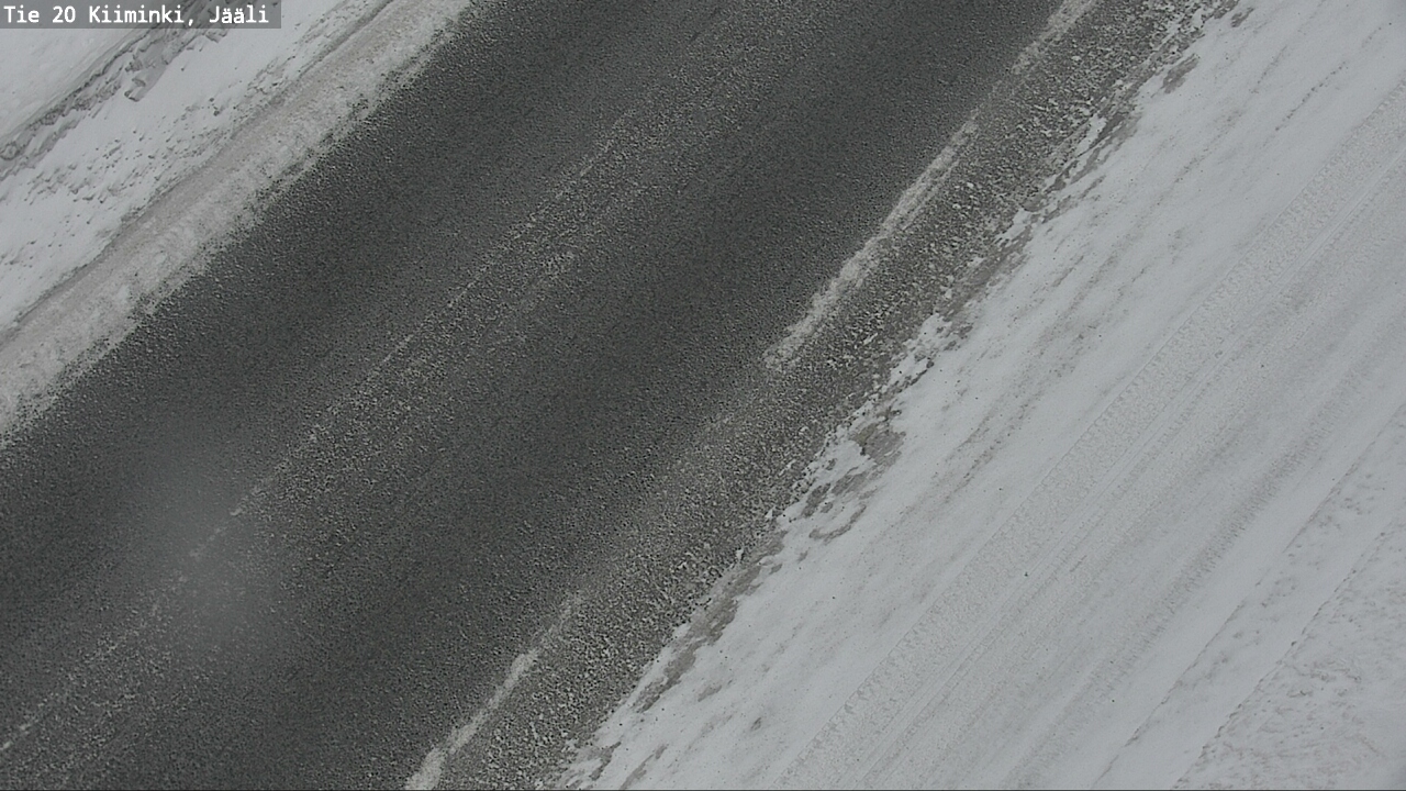 Weather Camera Image Road 20 Oulu Kiiminki, Jääli, Oulu, Pohjois-Pohjanmaa