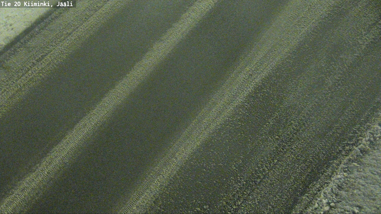 Weather Camera Image Road 20 Oulu Kiiminki, Jääli, Oulu, Pohjois-Pohjanmaa