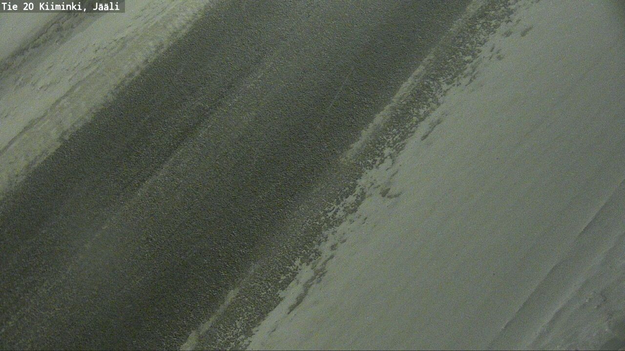 Weather Camera Image Road 20 Oulu Kiiminki, Jääli, Oulu, Pohjois-Pohjanmaa