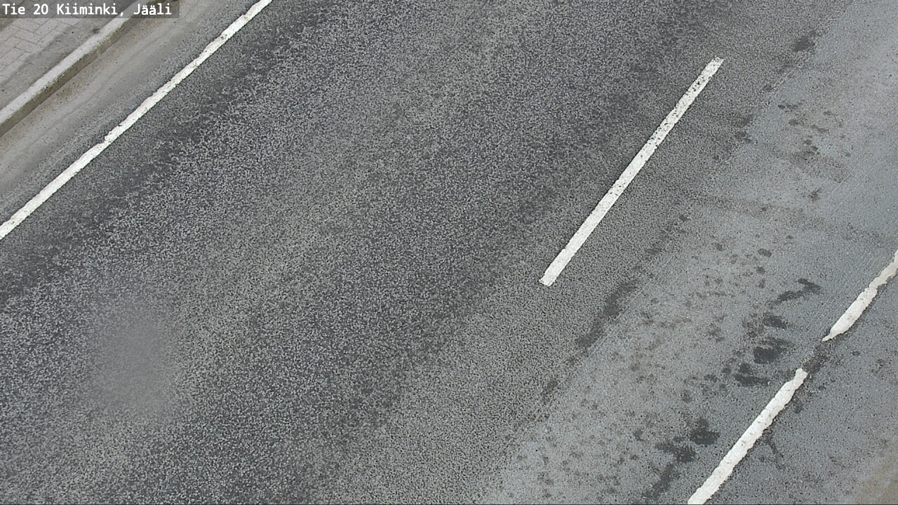 Weather Camera Image Road 20 Oulu Kiiminki, Jääli, Oulu, Pohjois-Pohjanmaa