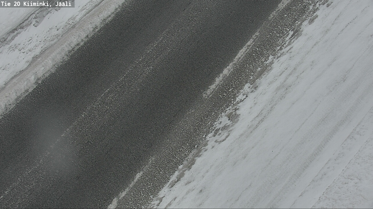 Weather Camera Image Road 20 Oulu Kiiminki, Jääli, Oulu, Pohjois-Pohjanmaa