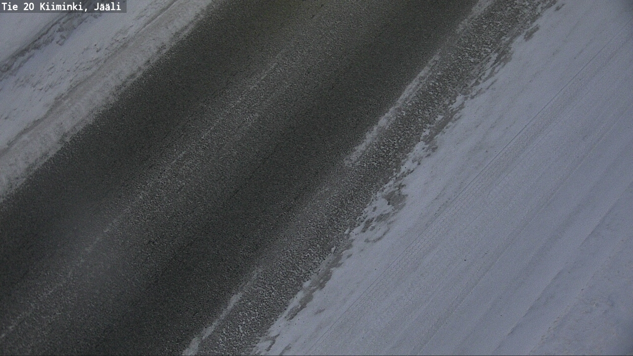 Weather Camera Image Road 20 Oulu Kiiminki, Jääli, Oulu, Pohjois-Pohjanmaa