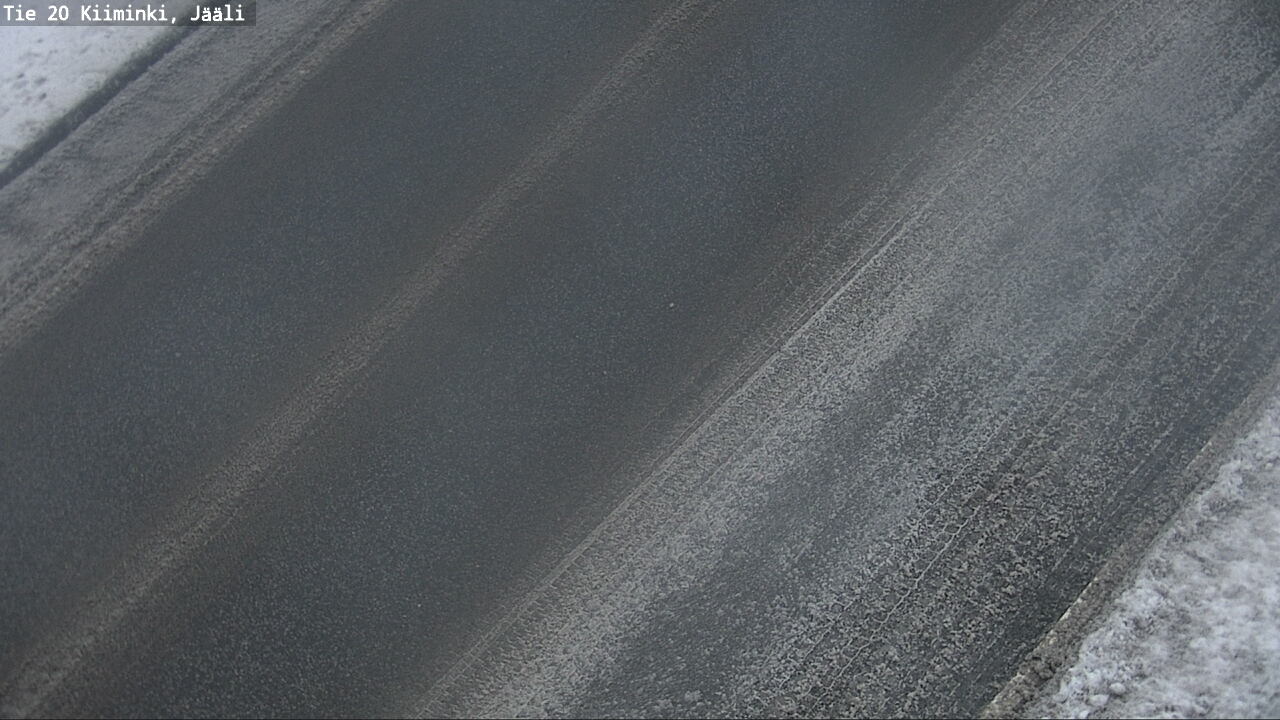 Weather Camera Image Road 20 Oulu Kiiminki, Jääli, Oulu, Pohjois-Pohjanmaa