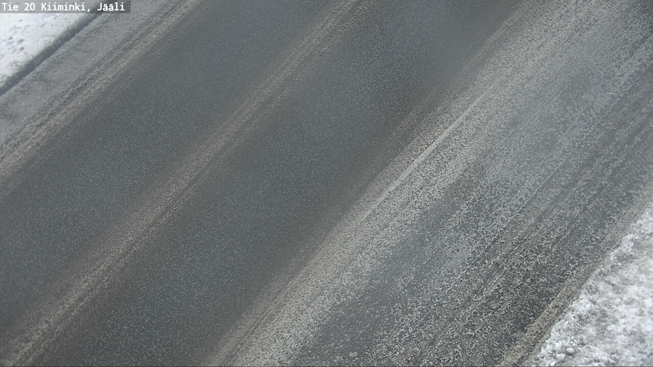 Weather Camera Image Road 20 Oulu Kiiminki, Jääli, Oulu, Pohjois-Pohjanmaa