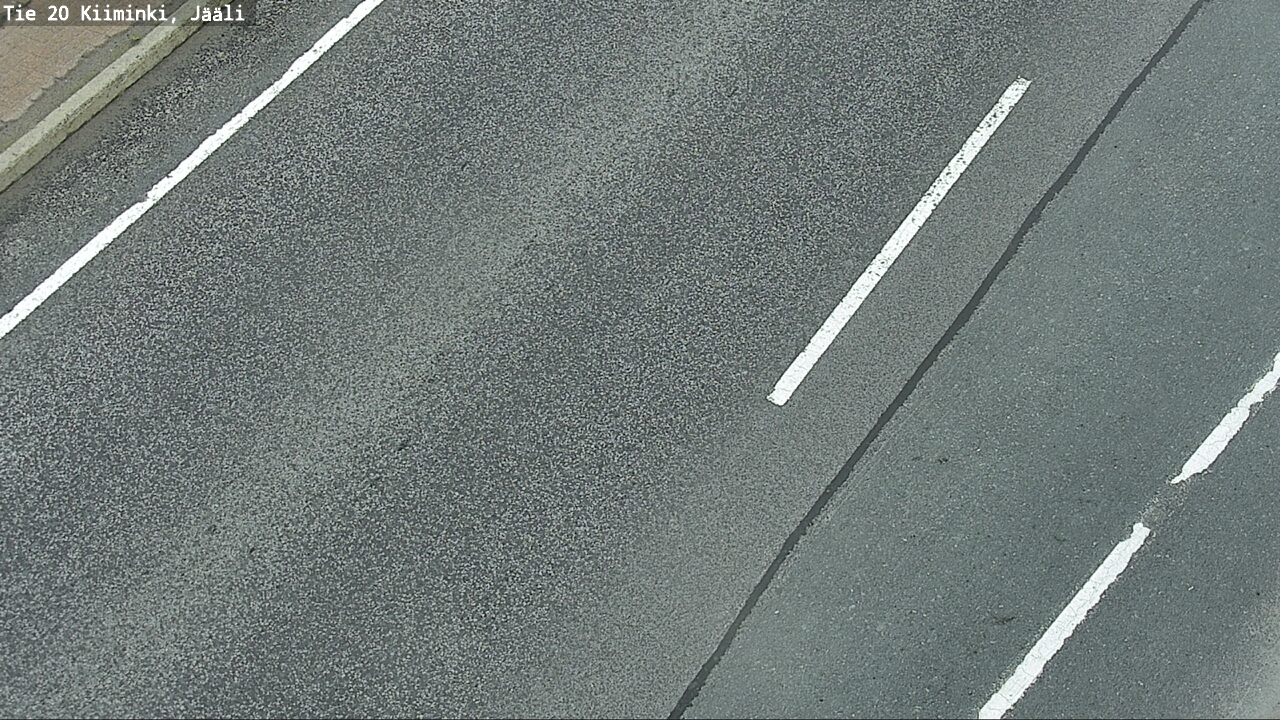 Weather Camera Image Road 20 Oulu Kiiminki, Jääli, Oulu, Pohjois-Pohjanmaa