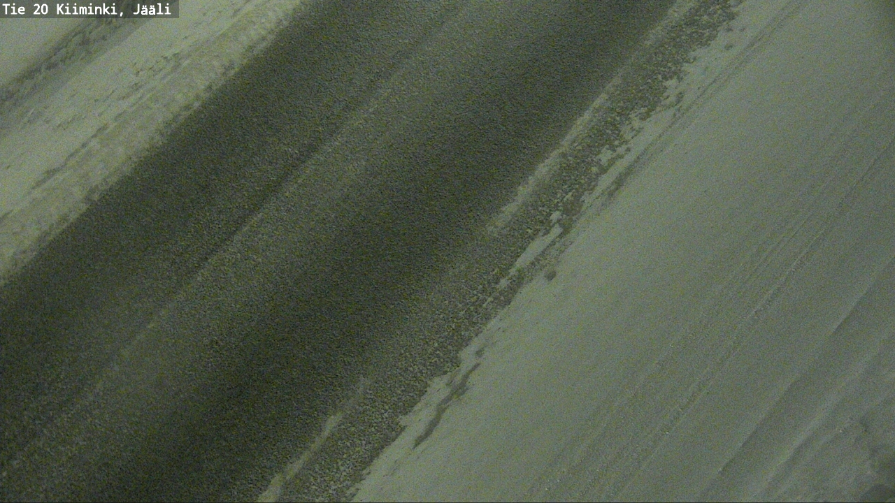 Weather Camera Image Road 20 Oulu Kiiminki, Jääli, Oulu, Pohjois-Pohjanmaa