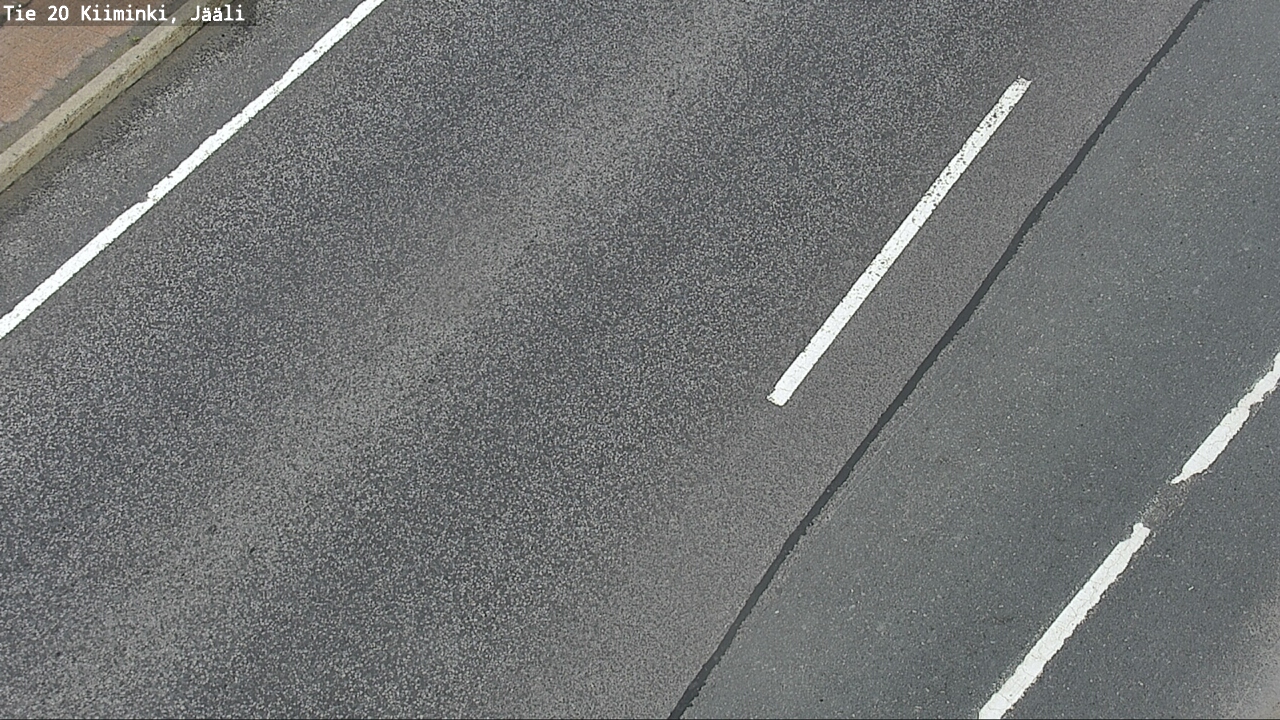 Weather Camera Image Väg 20 Uleåborg Kiiminki, Jääli, Oulu, Pohjois-Pohjanmaa