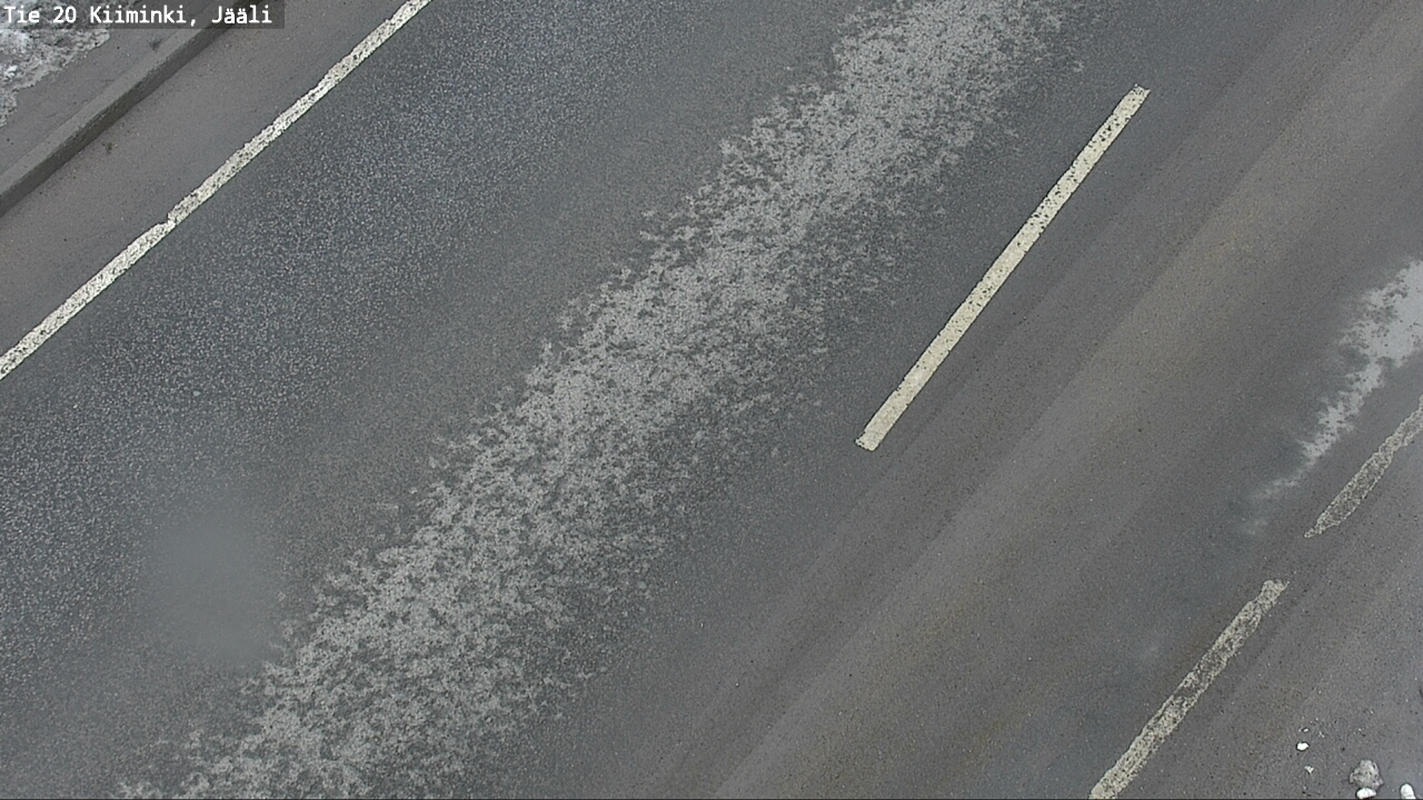 Weather Camera Image Väg 20 Uleåborg Kiiminki, Jääli, Oulu, Pohjois-Pohjanmaa
