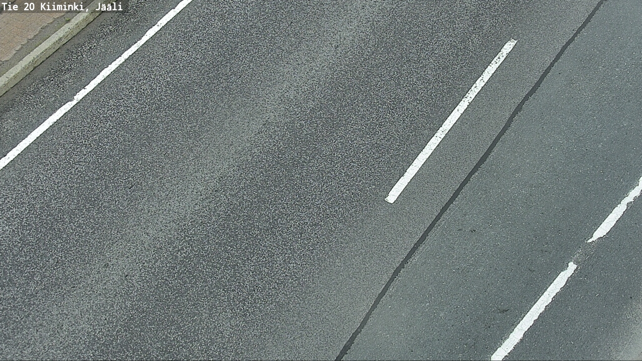 Weather Camera Image Road 20 Oulu Kiiminki, Jääli, Oulu, Pohjois-Pohjanmaa
