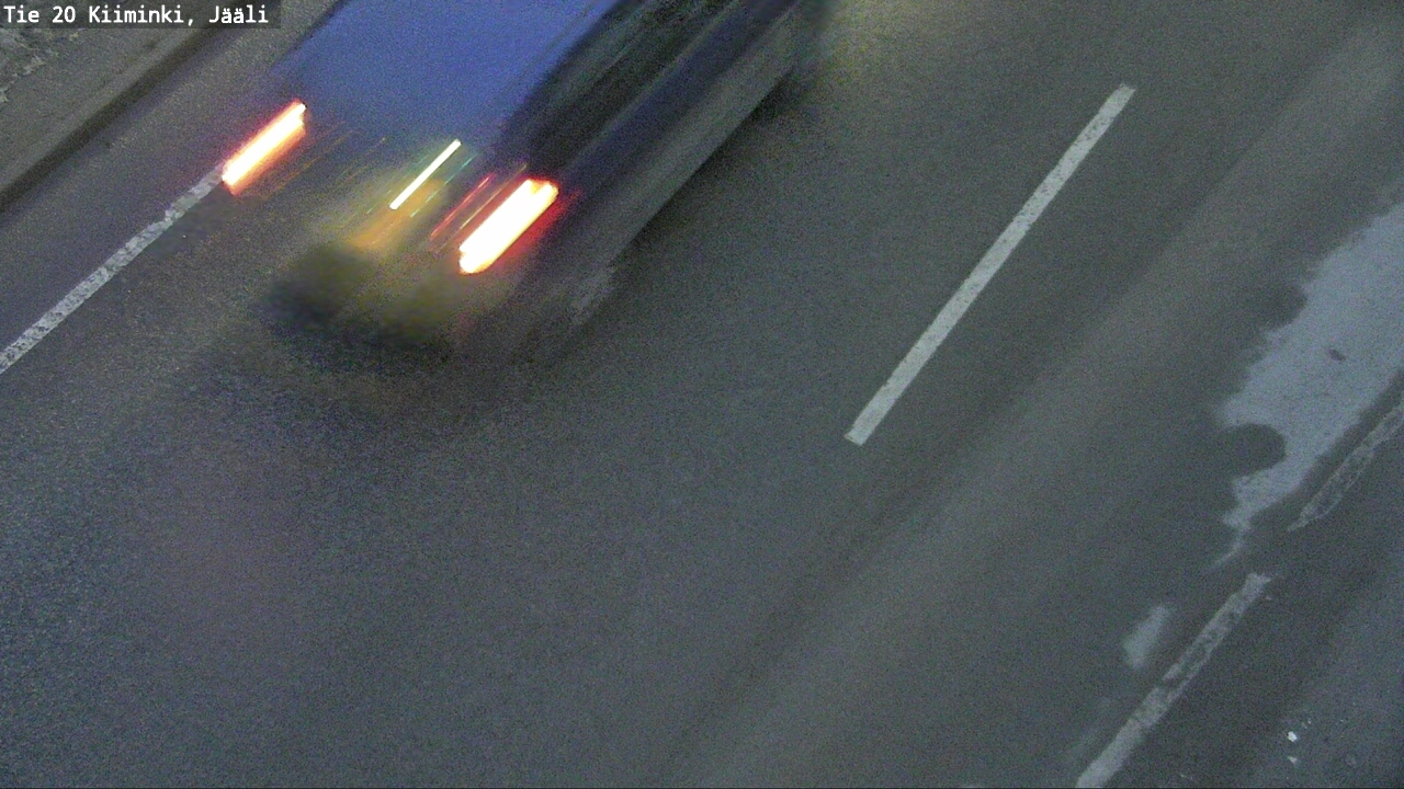Weather Camera Image Road 20 Oulu Kiiminki, Jääli, Oulu, Pohjois-Pohjanmaa