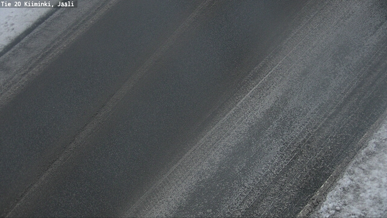 Weather Camera Image Road 20 Oulu Kiiminki, Jääli, Oulu, Pohjois-Pohjanmaa