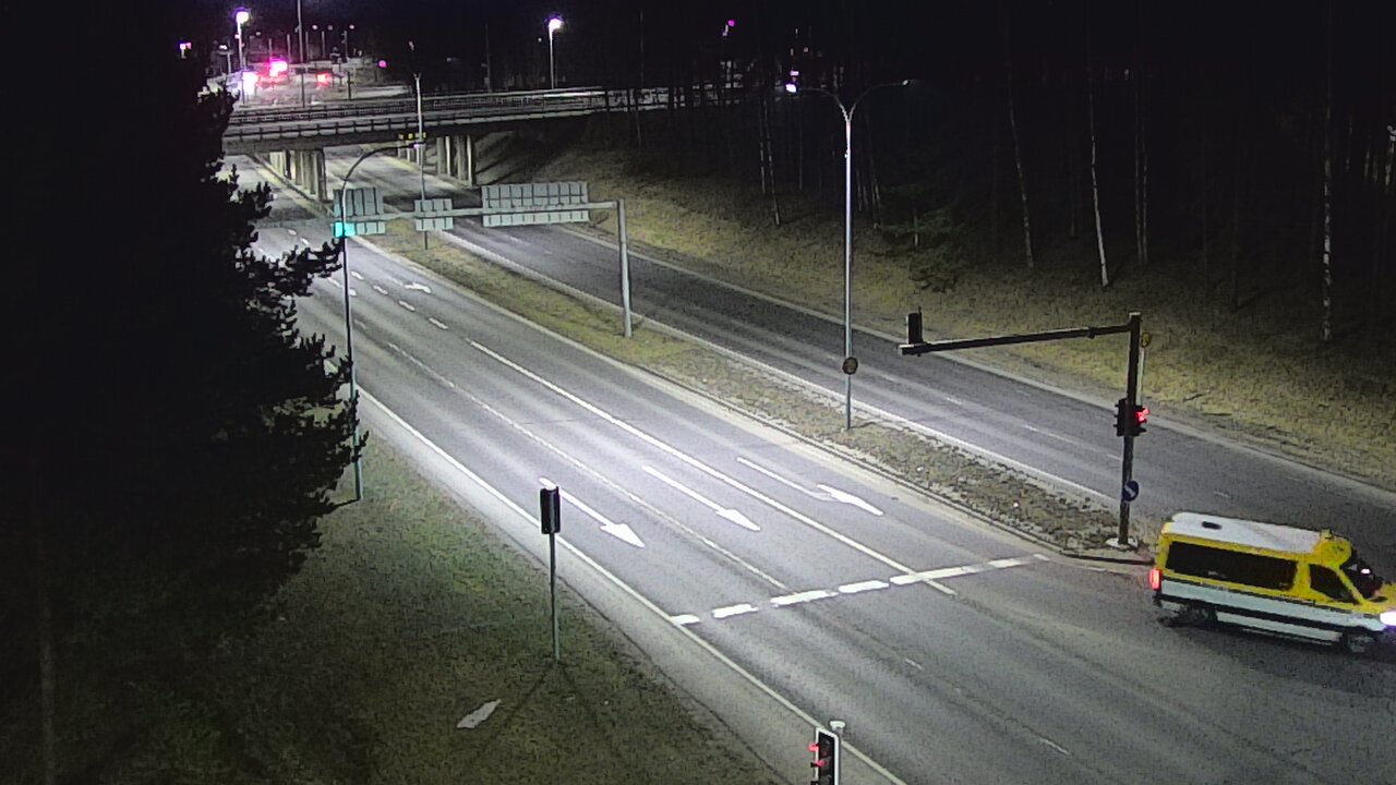 Weather Camera Image Väg 22 Uleåborg Raksila, Oulu, Pohjois-Pohjanmaa