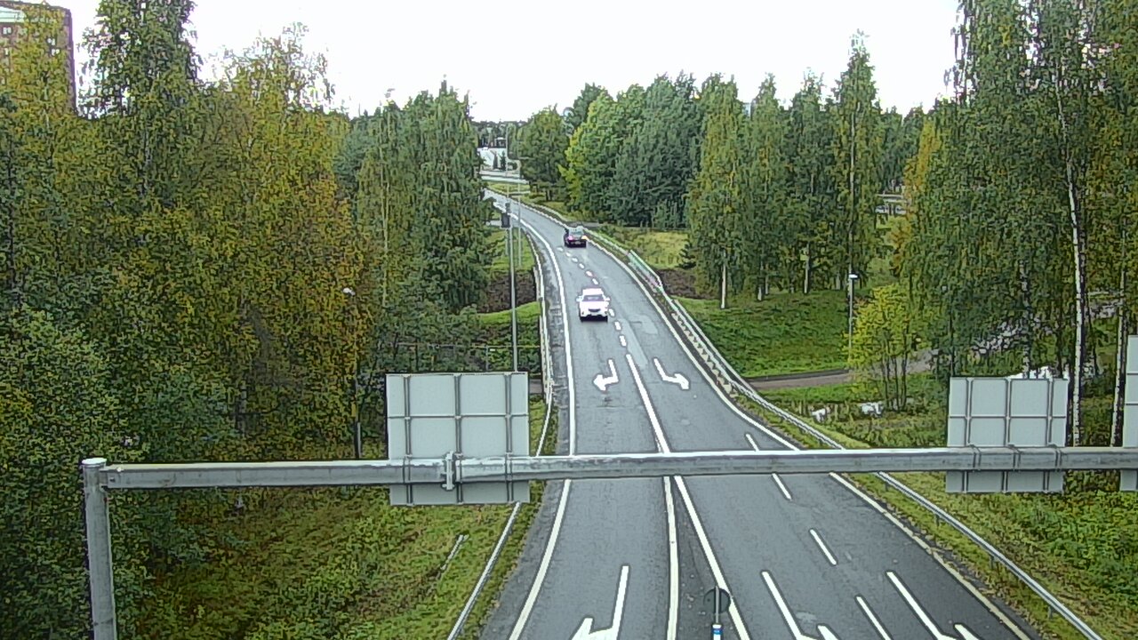 Weather Camera Image Road 22 Oulu Raksila, Oulu, Pohjois-Pohjanmaa