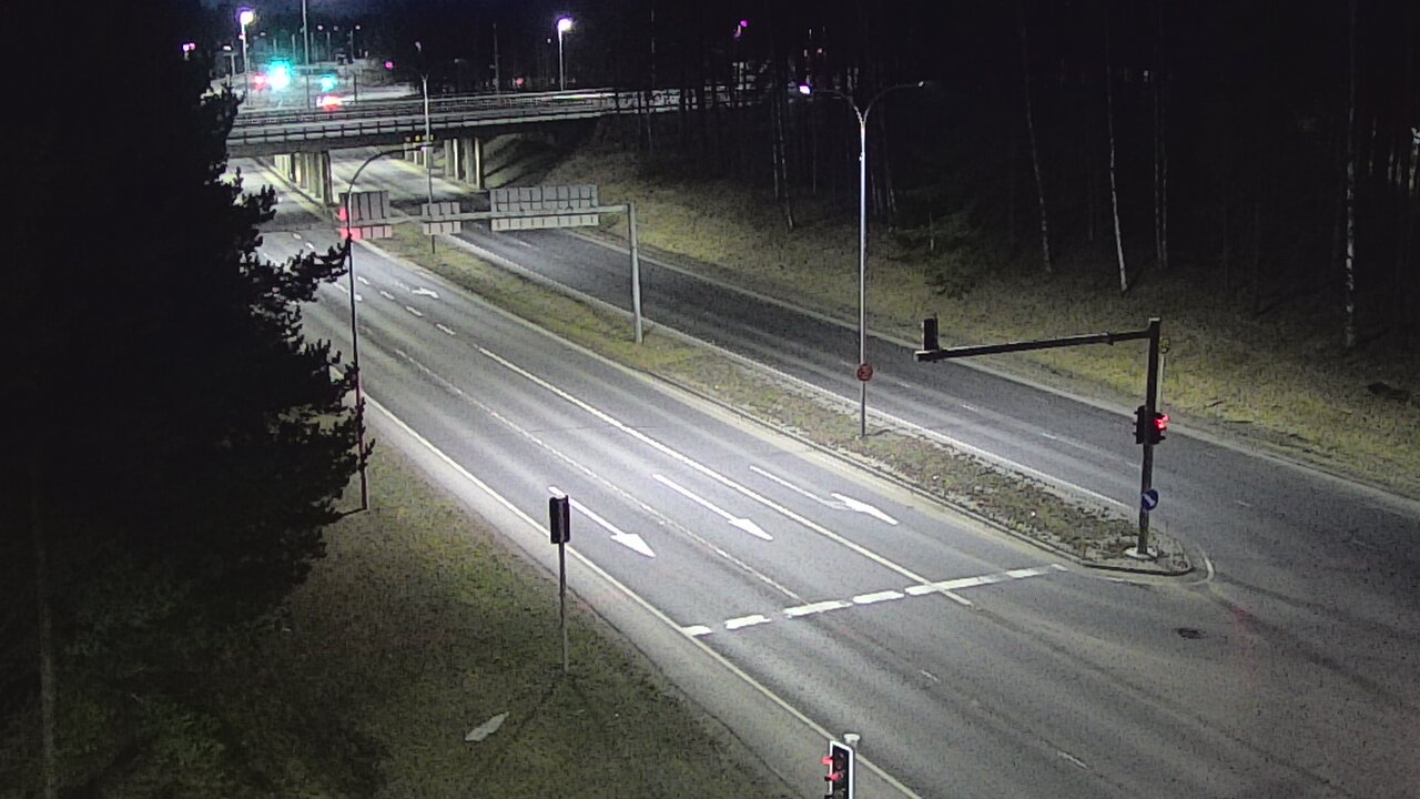Weather Camera Image Väg 22 Uleåborg Raksila, Oulu, Pohjois-Pohjanmaa
