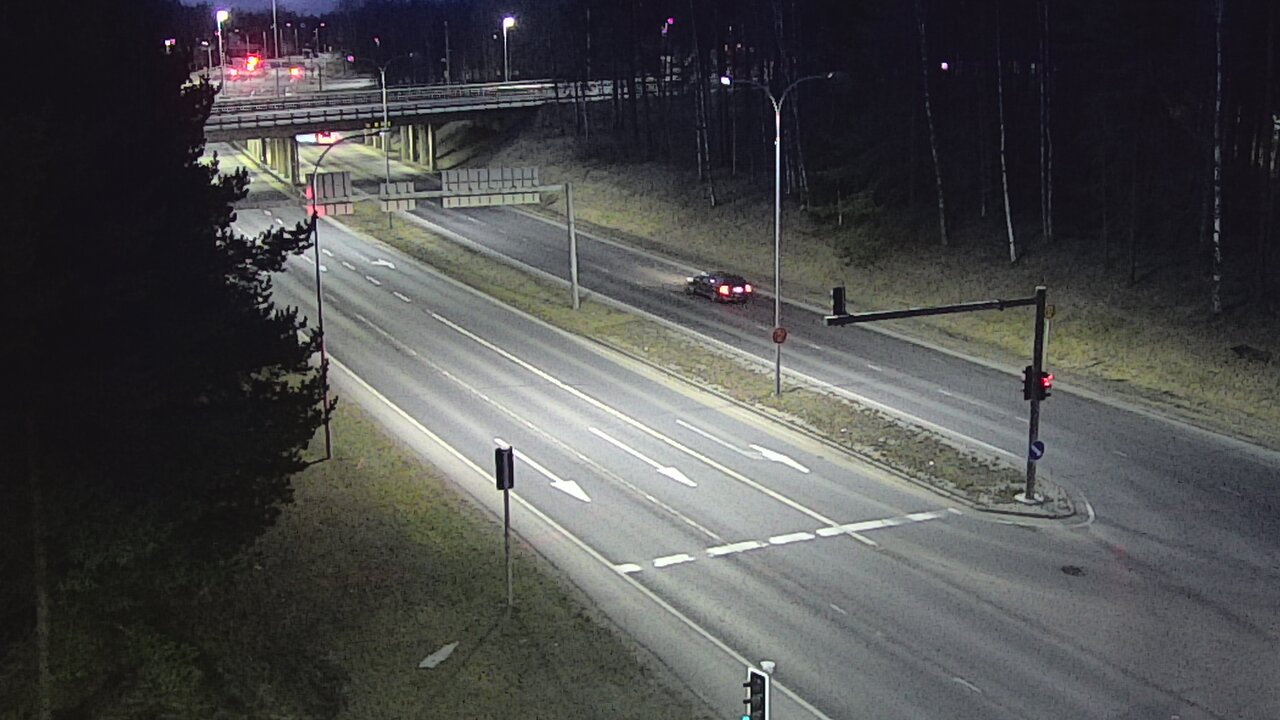Weather Camera Image Väg 22 Uleåborg Raksila, Oulu, Pohjois-Pohjanmaa