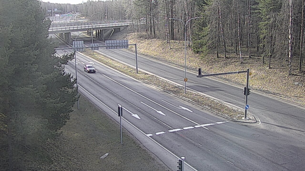 Weather Camera Image Väg 22 Uleåborg Raksila, Oulu, Pohjois-Pohjanmaa