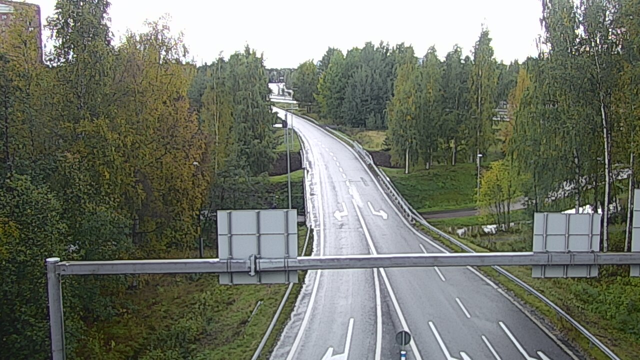 Weather Camera Image Road 22 Oulu Raksila, Oulu, Pohjois-Pohjanmaa