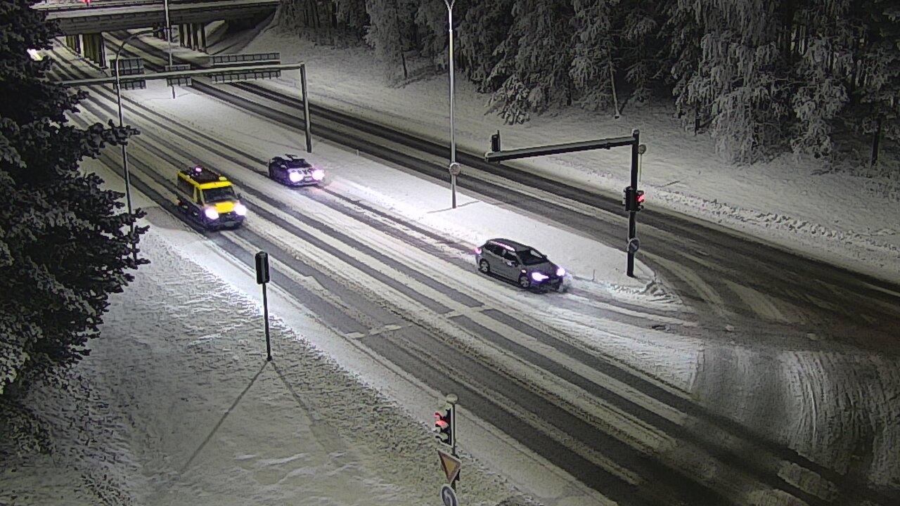 Weather Camera Image Väg 22 Uleåborg Raksila, Oulu, Pohjois-Pohjanmaa