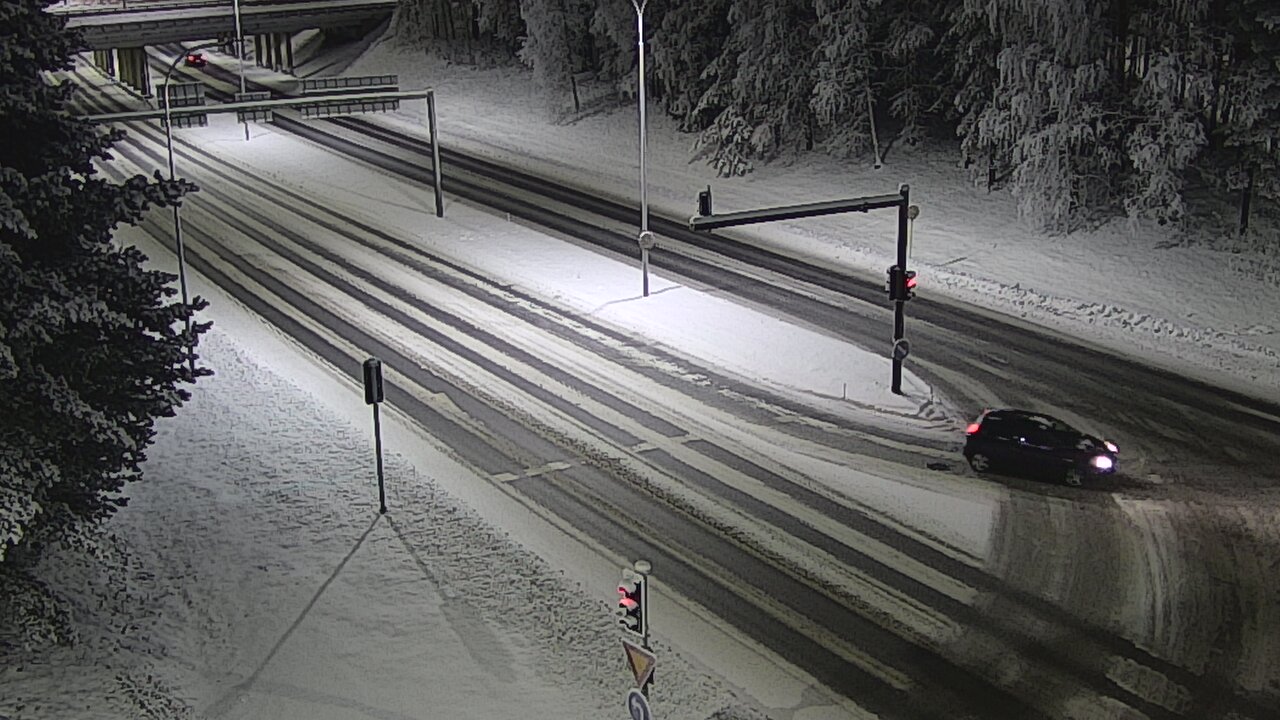 Weather Camera Image Väg 22 Uleåborg Raksila, Oulu, Pohjois-Pohjanmaa